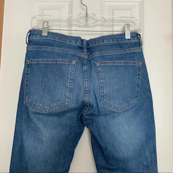 Everlane Medium Wash Straight Ankle Jeans Size 27 - Picture 4 of 7